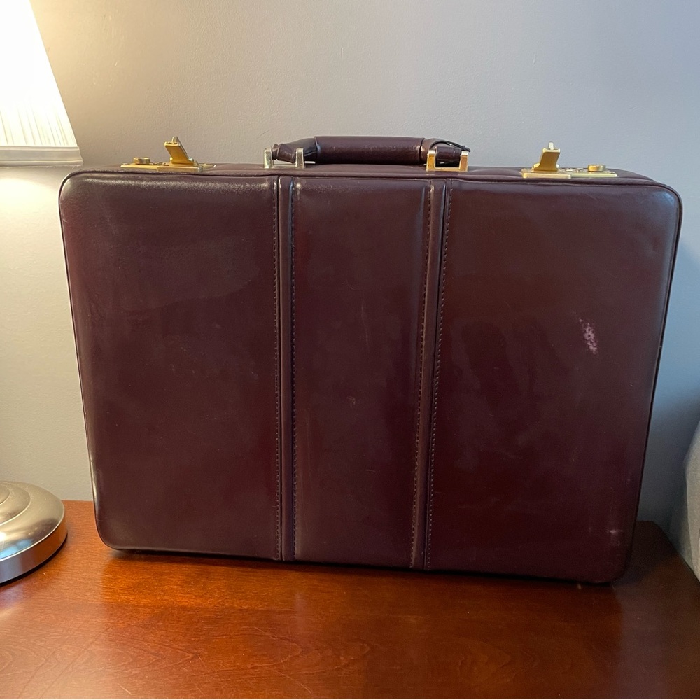 Brown Leather Briefcase
